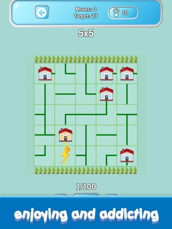 Изображение игры: Connect Power Line City
