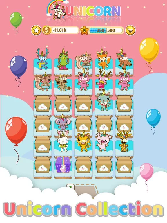 Изображение игры: Merge Unicorn Evolution