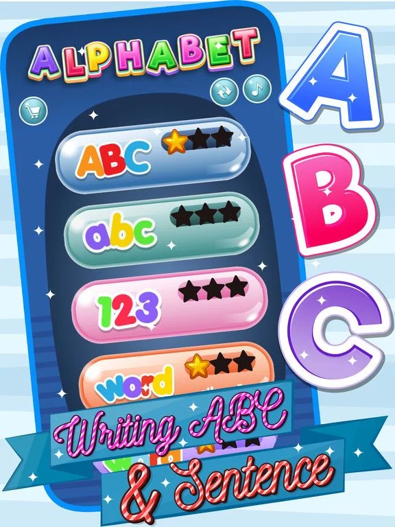 Изображение игры: Writing ABC & Sentence Words
