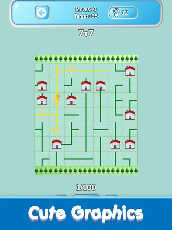 Изображение игры: Connect Power Line City