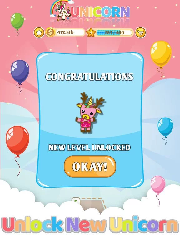 Изображение игры: Merge Unicorn Evolution