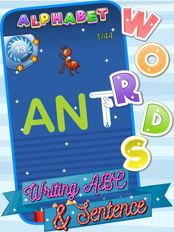 Изображение игры: Writing ABC & Sentence Words