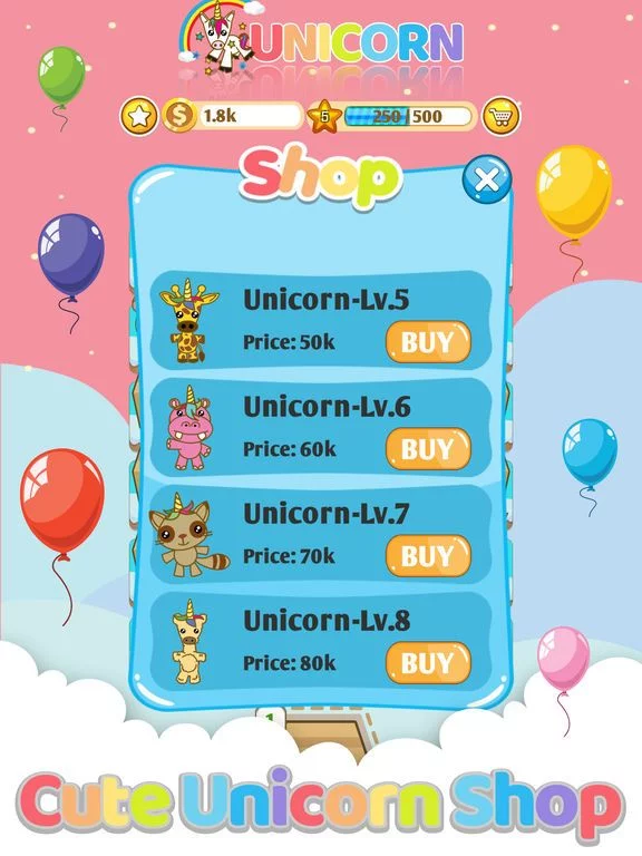 Изображение игры: Merge Unicorn Evolution