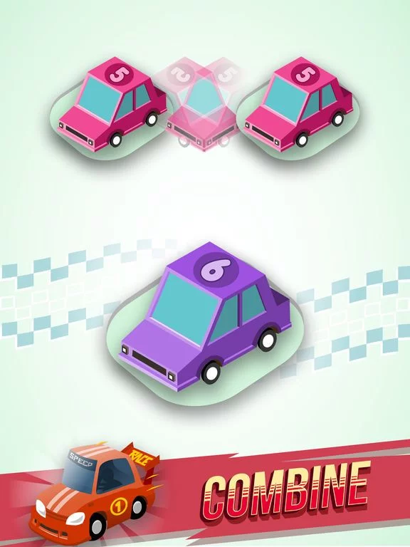 Изображение игры: Merge Cars City Evolution