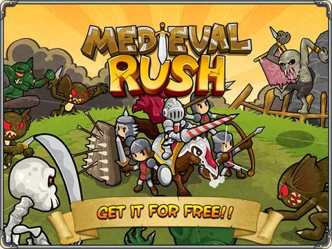 Изображение игры: Medieval Rush