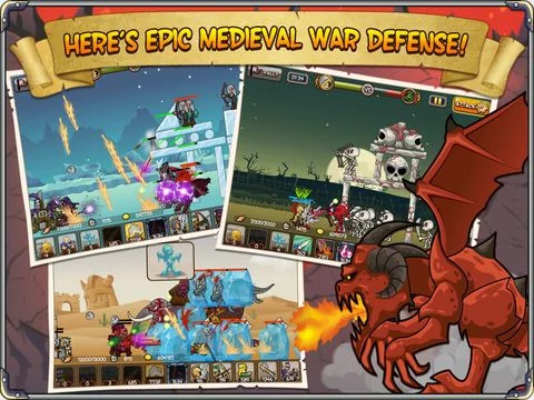 Изображение игры: Medieval Rush