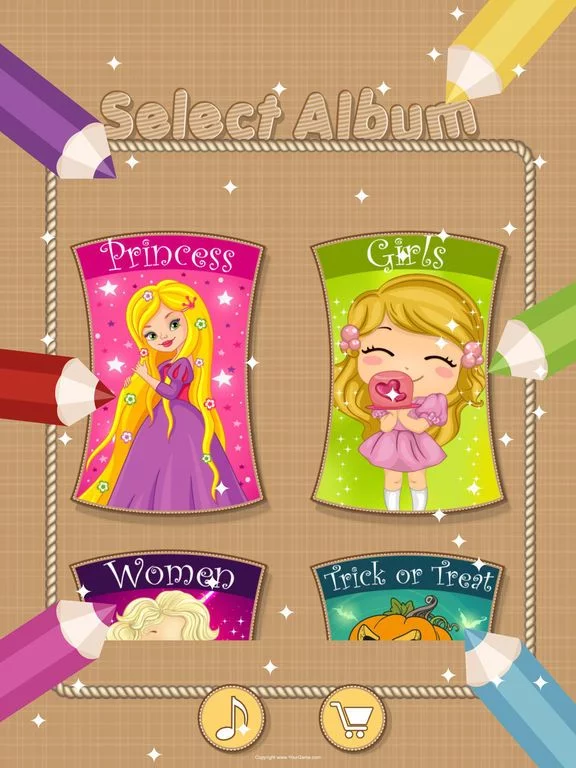 Изображение игры: Color My Sweet Little Princess