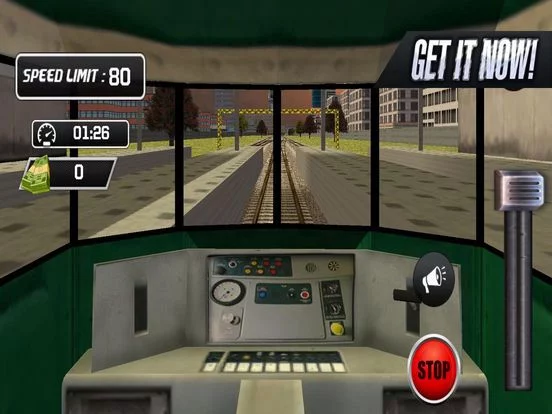 Изображение игры: Driving Train Sim