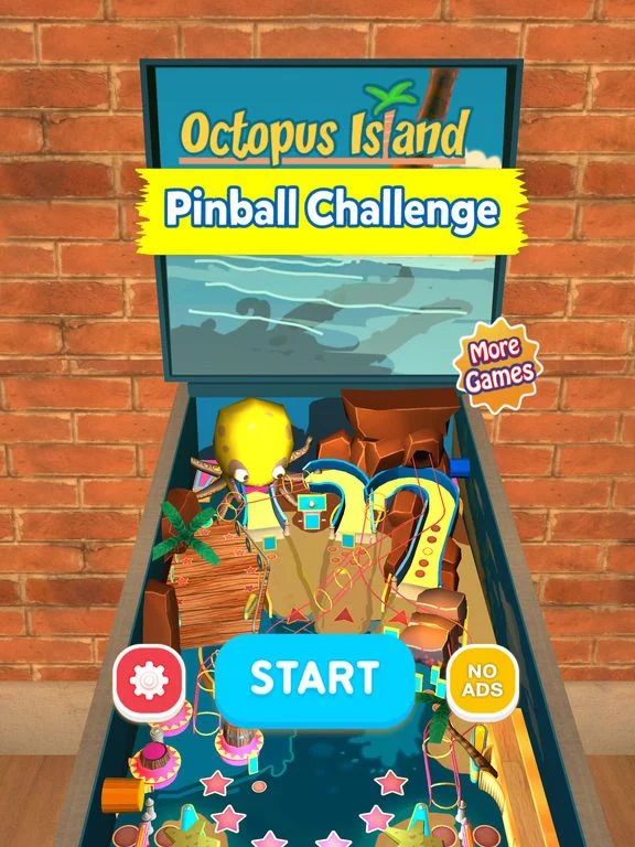 Изображение игры: Pinball Challenge - Octopus Island 3D