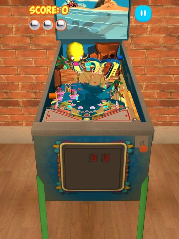 Изображение игры: Pinball Challenge - Octopus Island 3D