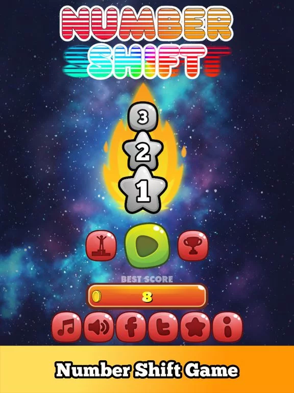 Изображение игры: Number Shift