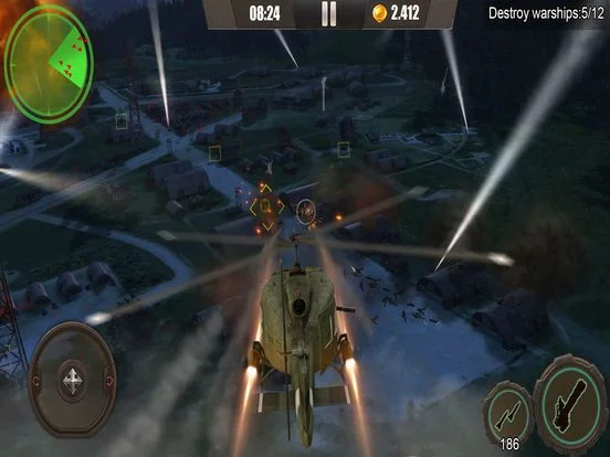 Изображение игры: Airplane Shooting War:Attack