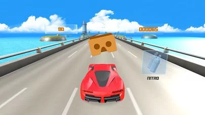 Изображение игры: VR SUPER RACER CARS 3D for Cardboard Virtual Reality Viewer Glasses