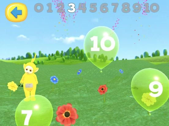 Изображение игры: Teletubbies Balloon Pop