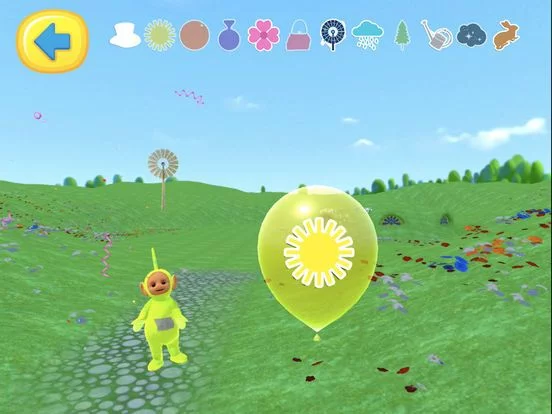 Изображение игры: Teletubbies Balloon Pop