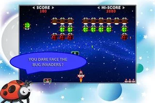 Изображение игры: Bug Invaders Lite