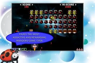 Изображение игры: Bug Invaders Lite