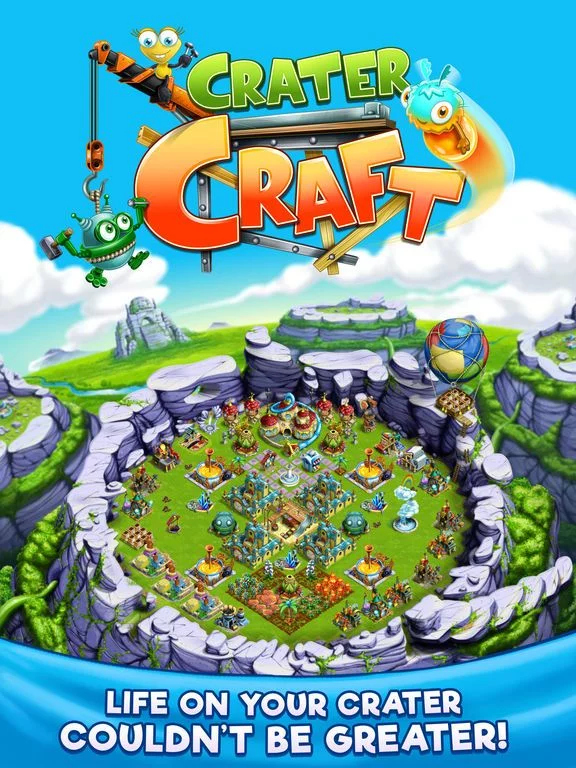 Изображение игры: Crater Craft