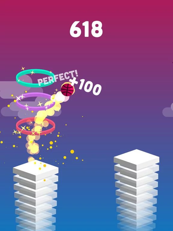 Изображение игры: Ring Jump - fun balloon games