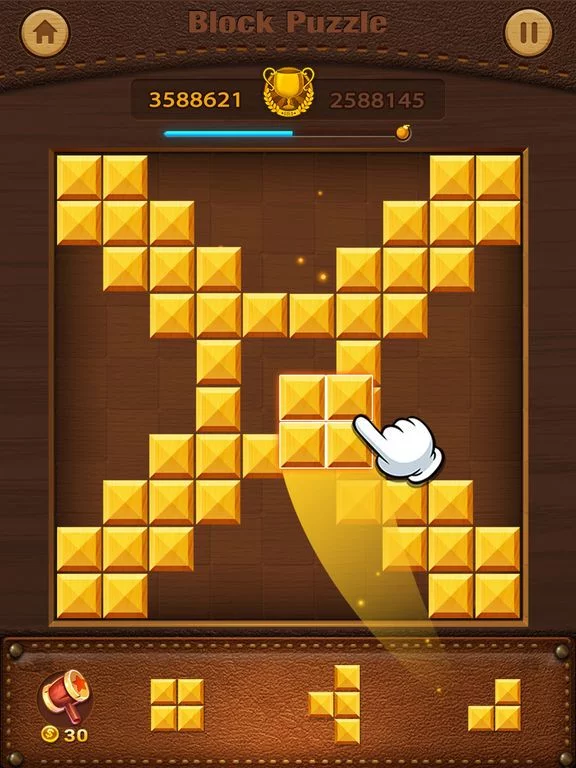 Изображение игры: Wood Puzzle - Block Pop
