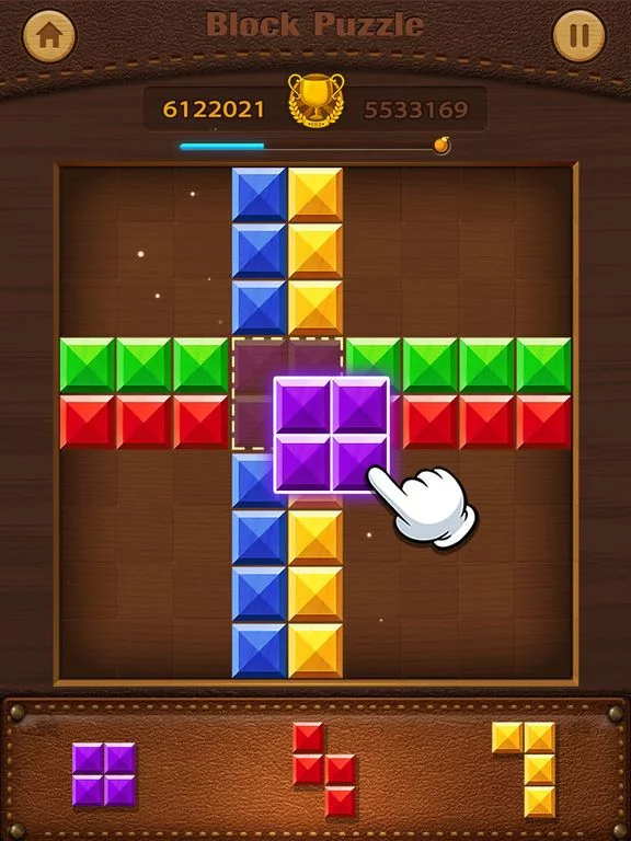 Изображение игры: Wood Puzzle - Block Pop