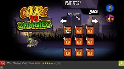 Изображение игры: Pretty Girls vs Zombies