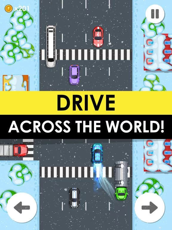 Изображение игры: Drive Fast - 2d Retro Racing