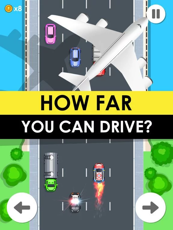 Изображение игры: Drive Fast - 2d Retro Racing