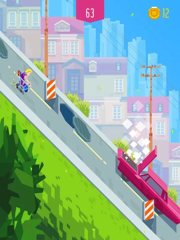 Изображение игры: Downhill Riders