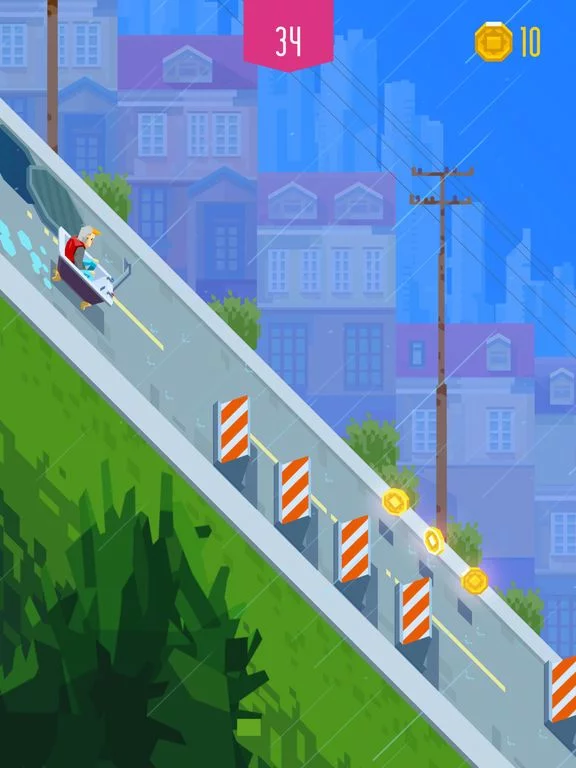 Изображение игры: Downhill Riders