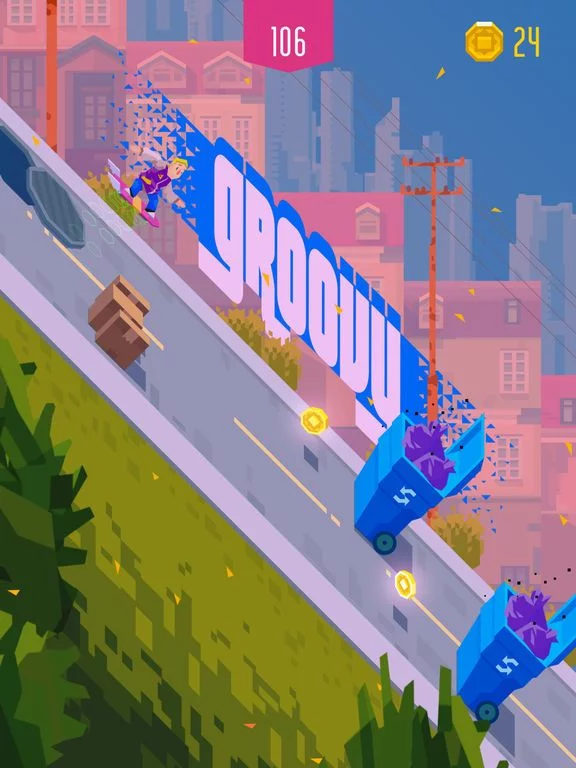 Изображение игры: Downhill Riders