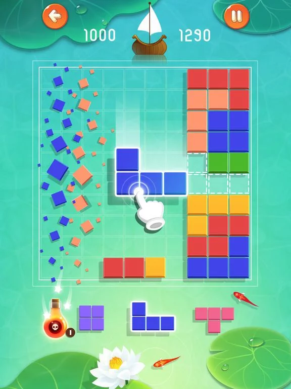 Изображение игры: Block Fish - Fun Puzzle Game