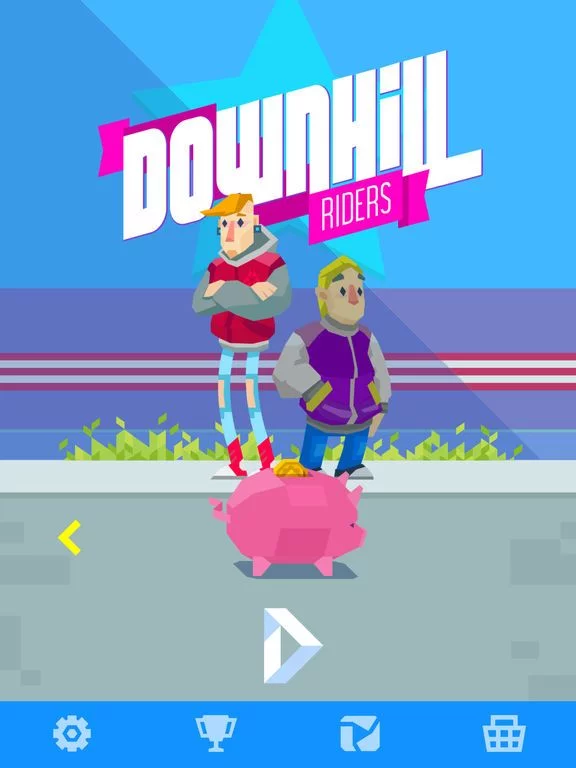 Изображение игры: Downhill Riders