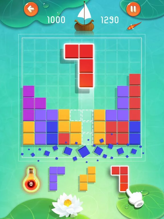Изображение игры: Block Fish - Fun Puzzle Game