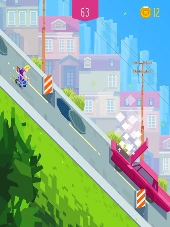 Изображение игры: Downhill Riders