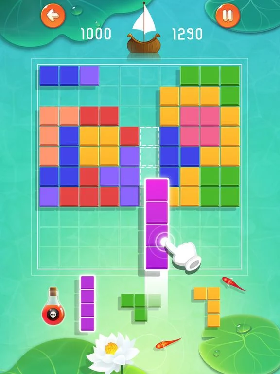 Изображение игры: Block Fish - Fun Puzzle Game