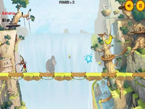 Изображение игры: Gorilla Run 2015