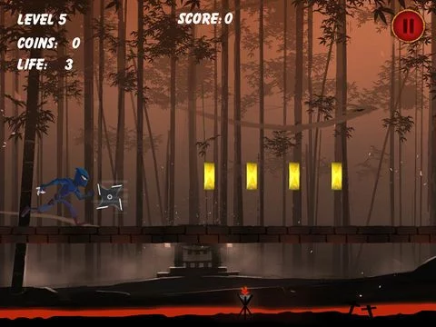 Изображение игры: Ninja Jump 2015