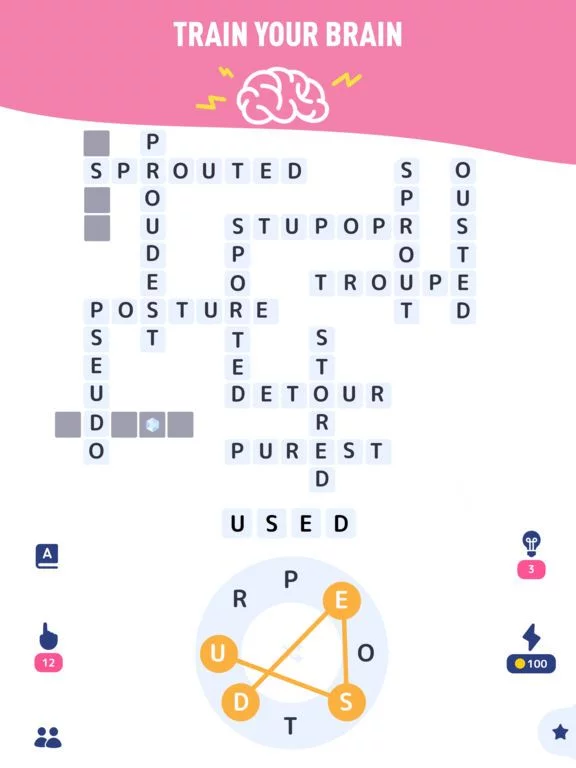 Изображение игры: Wordscapes with Friends