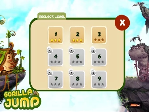 Изображение игры: Gorilla Jump 2015 - Gorilla Run