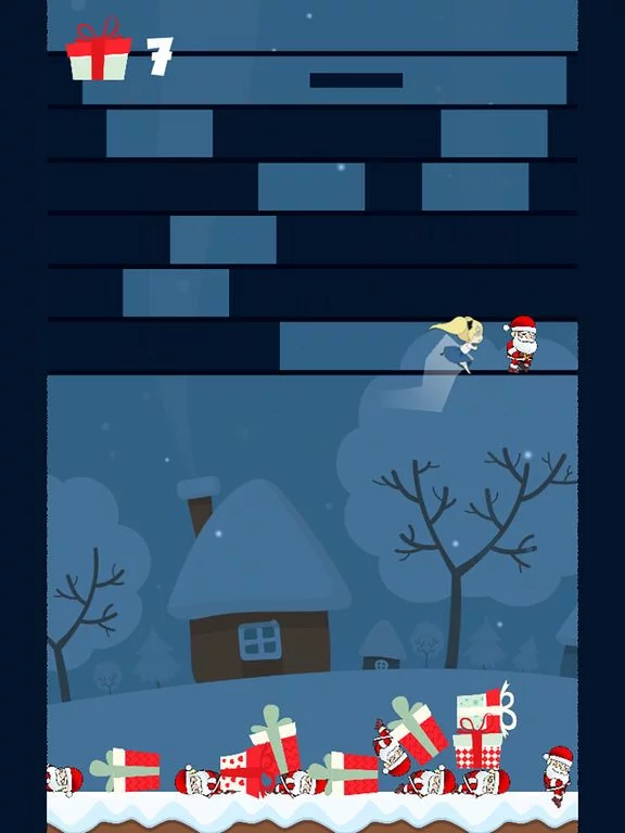 Изображение игры: Santa Chase Endless Run