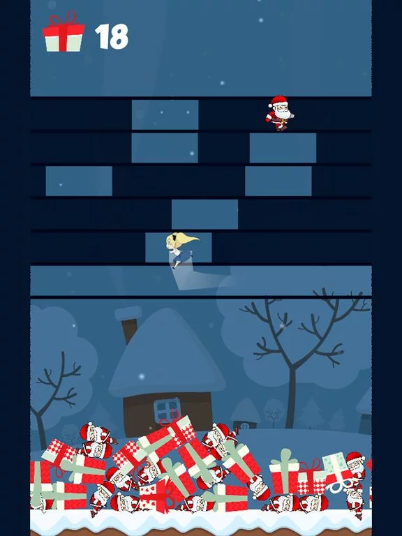 Изображение игры: Santa Chase Endless Run