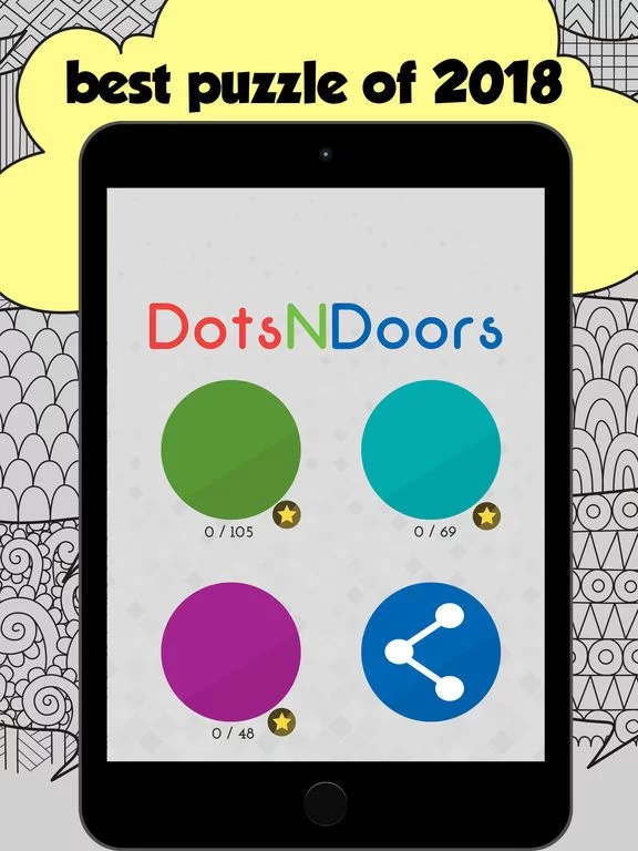Изображение игры: Dots N Doors
