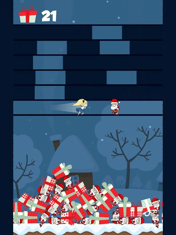 Изображение игры: Santa Chase Endless Run