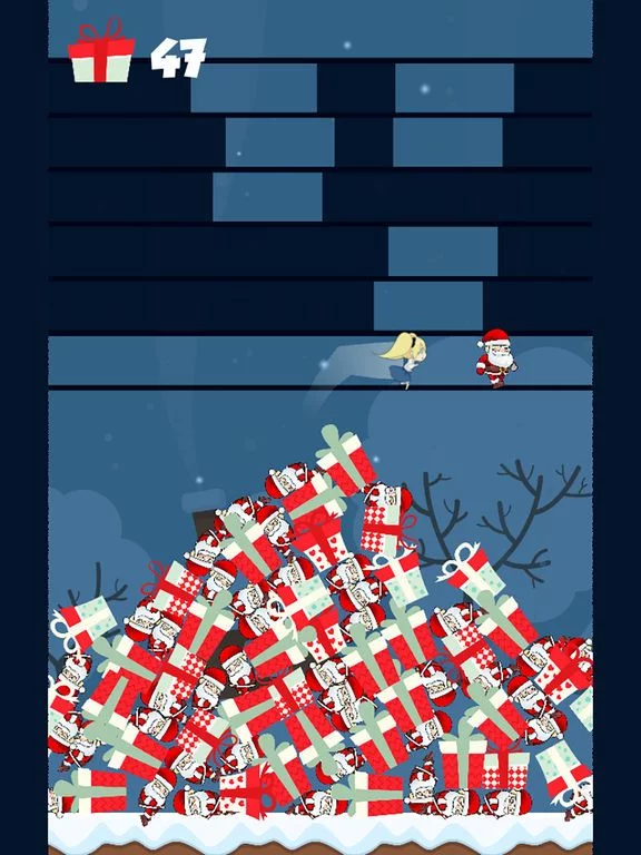 Изображение игры: Santa Chase Endless Run
