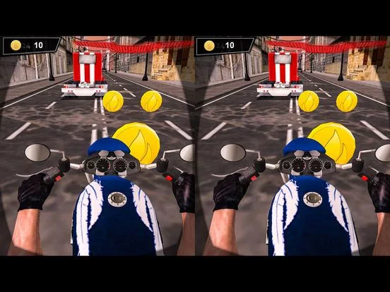 Изображение игры: VR Crazy Traffic Bike Racer