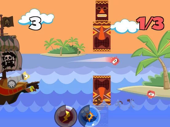 Изображение игры: Smashy Bird and Angry Pirate