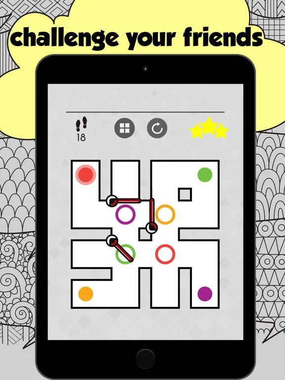 Изображение игры: Dots N Doors