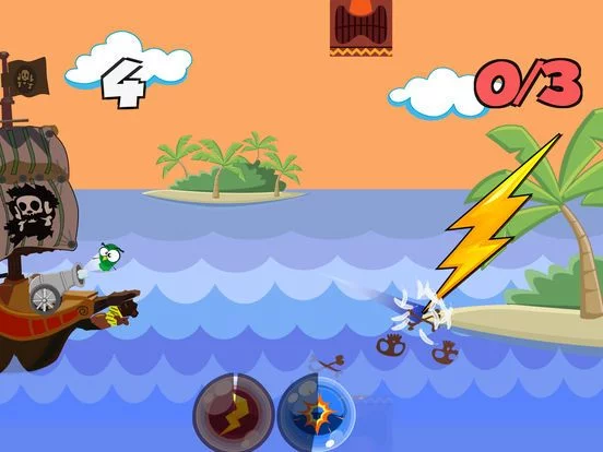 Изображение игры: Smashy Bird and Angry Pirate