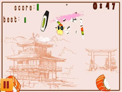 Изображение игры: Sushi Samurai Chef: Japanese Restaurant Chop